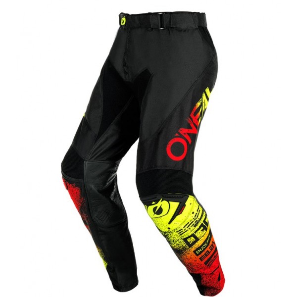 Oneal MX παντελόνι Mayhem Scarz V.24 μαύρο/κόκκινο Παντελόνια Textile
